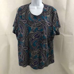 Croft & Barrow Tee Sz 3X